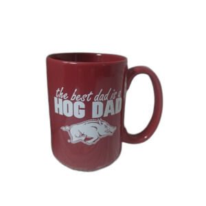 Arkansas Razorbacks The Best Dad is a Hog Dad Coffee Mug (Read Description)